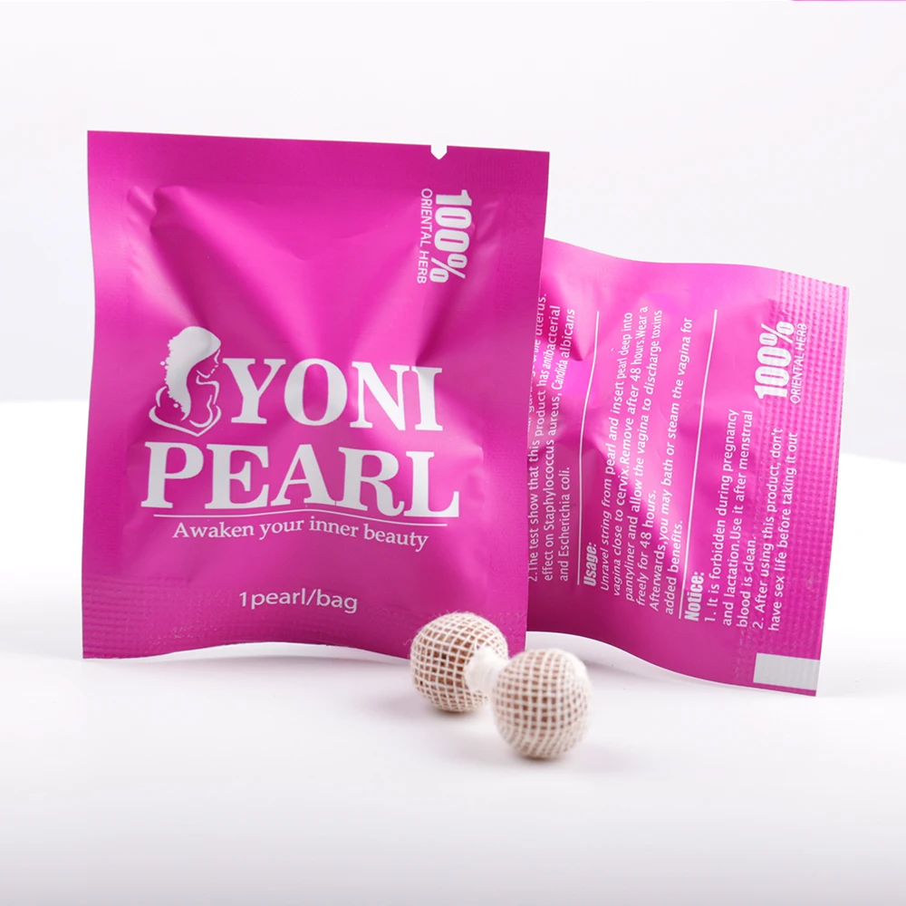 

High Quality Organic pearls Chinese Herbal Vaginal Tampons Yoni Detox Pearls