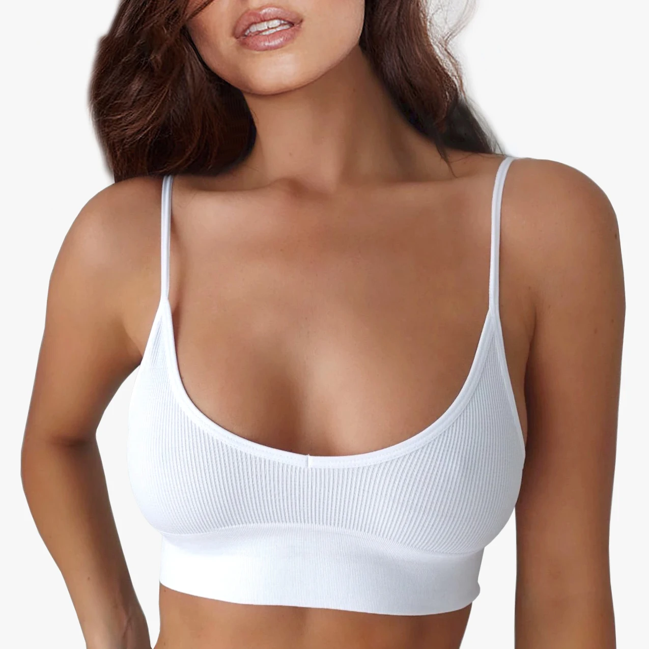 

Open Back Bra Low Back Brassiere Comfortable Seamless Top Women Wirefree Underwear Lingerie Sexy Backless Bralette