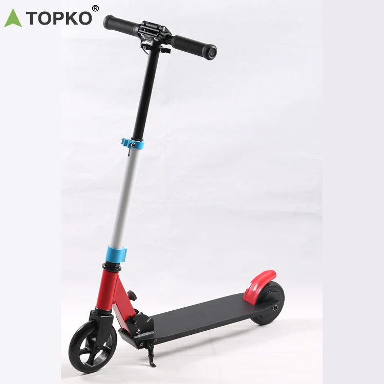 

TOPKO max rider weight up to70KG 5inch PU wheel foldable kids electric scooters, Customized