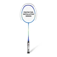 

WHIZZ Y56 7mm carbon shaft 22-28lbs racket badminton for amateur