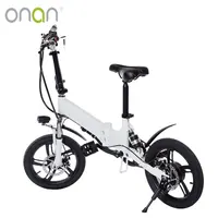

ONAN 2019 New Folding Electric Bike 16inch 36v 250w Foldable E Bicycle Best Sell Ebike