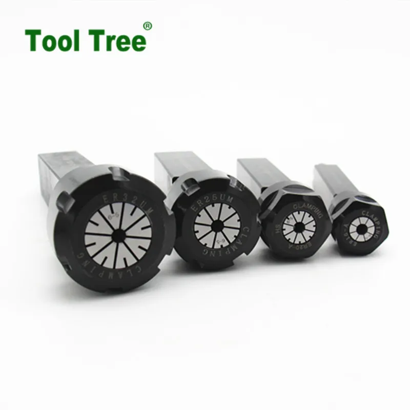 Cnc Lathe Tool Holder Drilling Fixture Square Drill Bit Tap Holder Er20