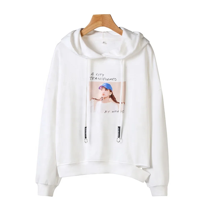 

Early autumn Korean style loose hooded sweater Women's cute new hoodies