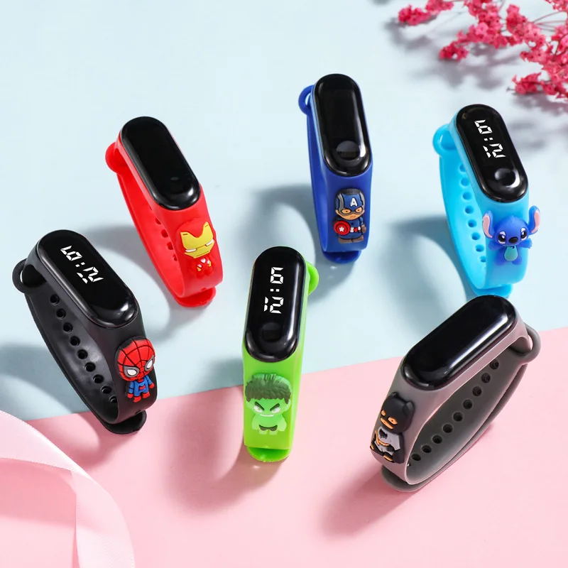 

Spot cartoon doll children's watch creative personality student sports touch electronic LED bracelet watch