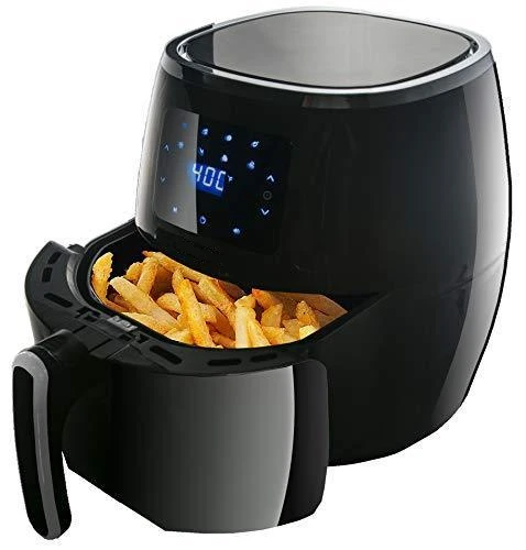 
Digital air fryer 5.5L double pot capacity with rapid air technology 1800W airfryers 