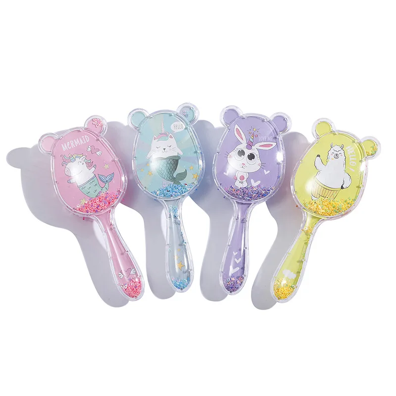 

Lovely massage comb children cartoon air cushion comb bear hairdressing plastic air bag tarak pettine harkam peine comb