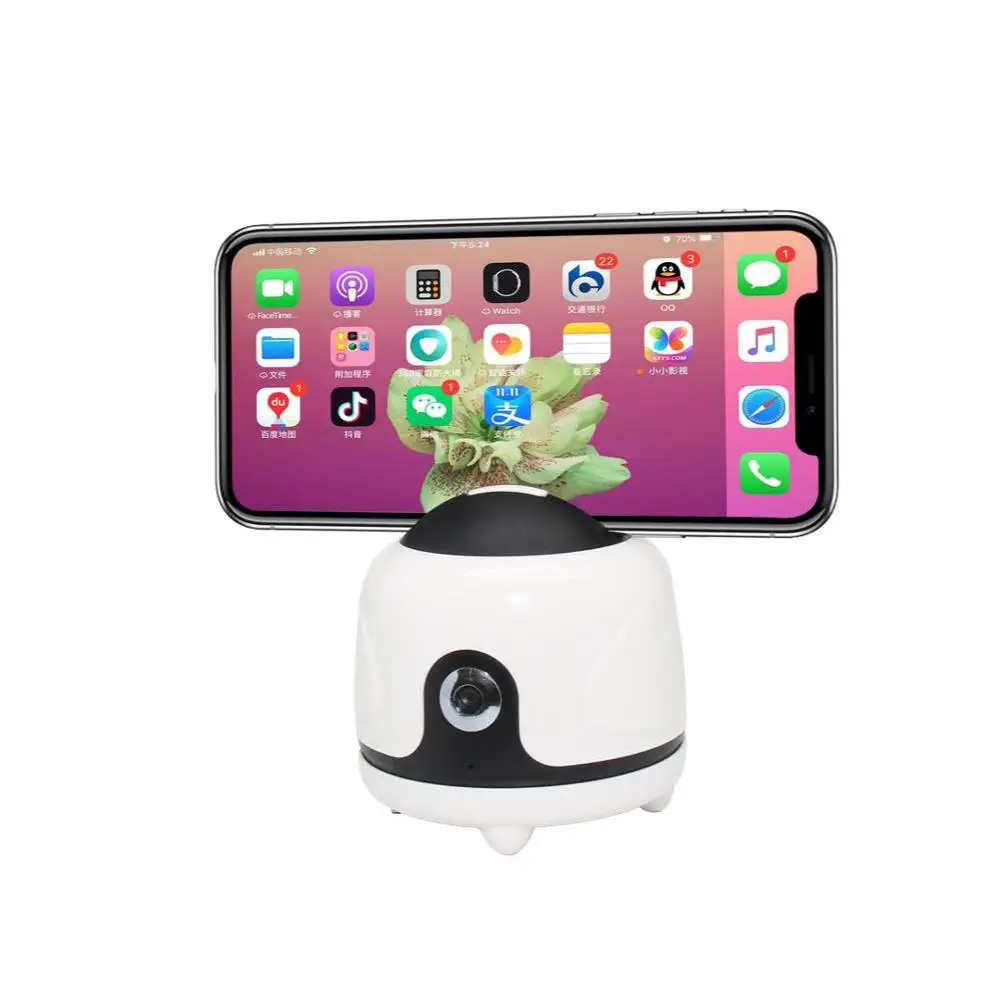 

Rechargeable 360 degree Rotation Face Tracking Smart Auto Shooting Phone Holder Gimbal