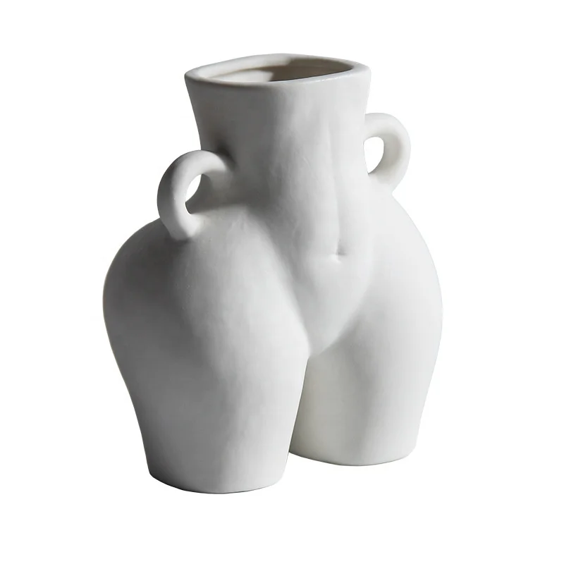 

Artwork Artistic Drawing Customized Decoration Created Ceramic Flower Vase New Style Ceramic Flower Vase For Home Decoration