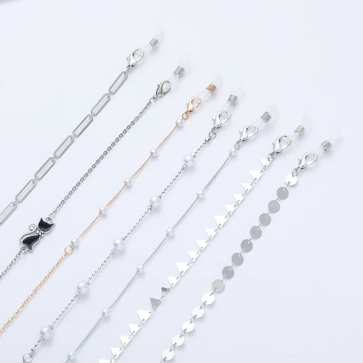 

Simple design fashion generous stainless steel glasses chain, Customized color