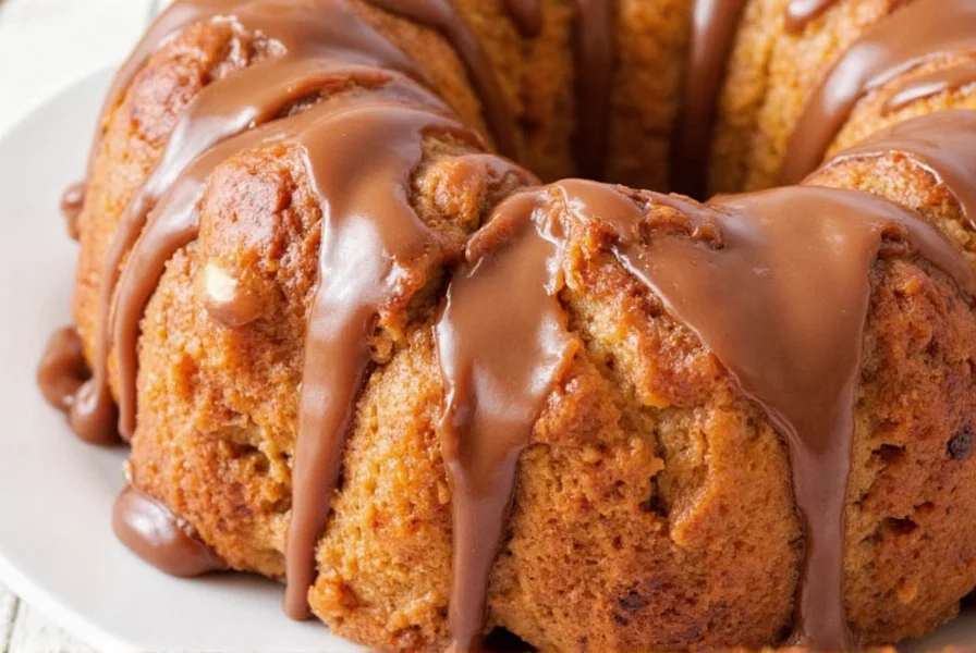 Step-by-step cinnamon monkey bread preparation showing dough balls coated in cinnamon sugar layered in a bundt pan