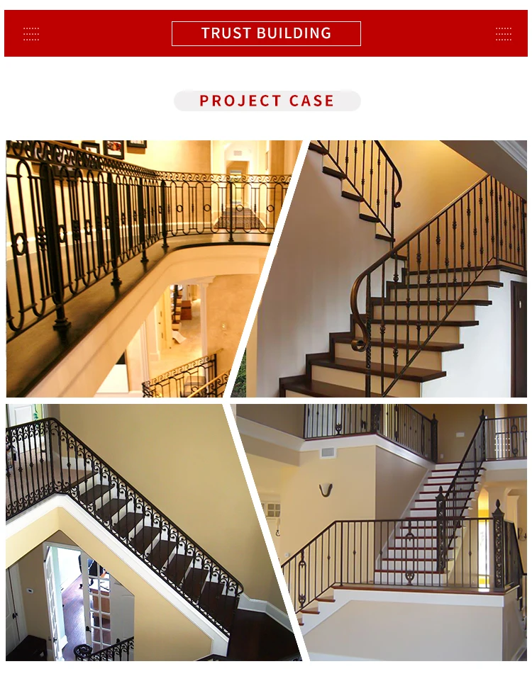 Wrought iron railing