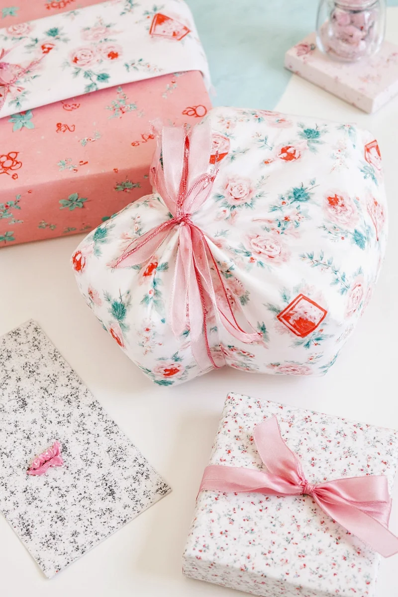 Snowy Family Adventure Wrapping Paper