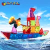 60pcs Playmager Blocks Good quality magnetic building set magnetic blocks building set playing blocks for kids