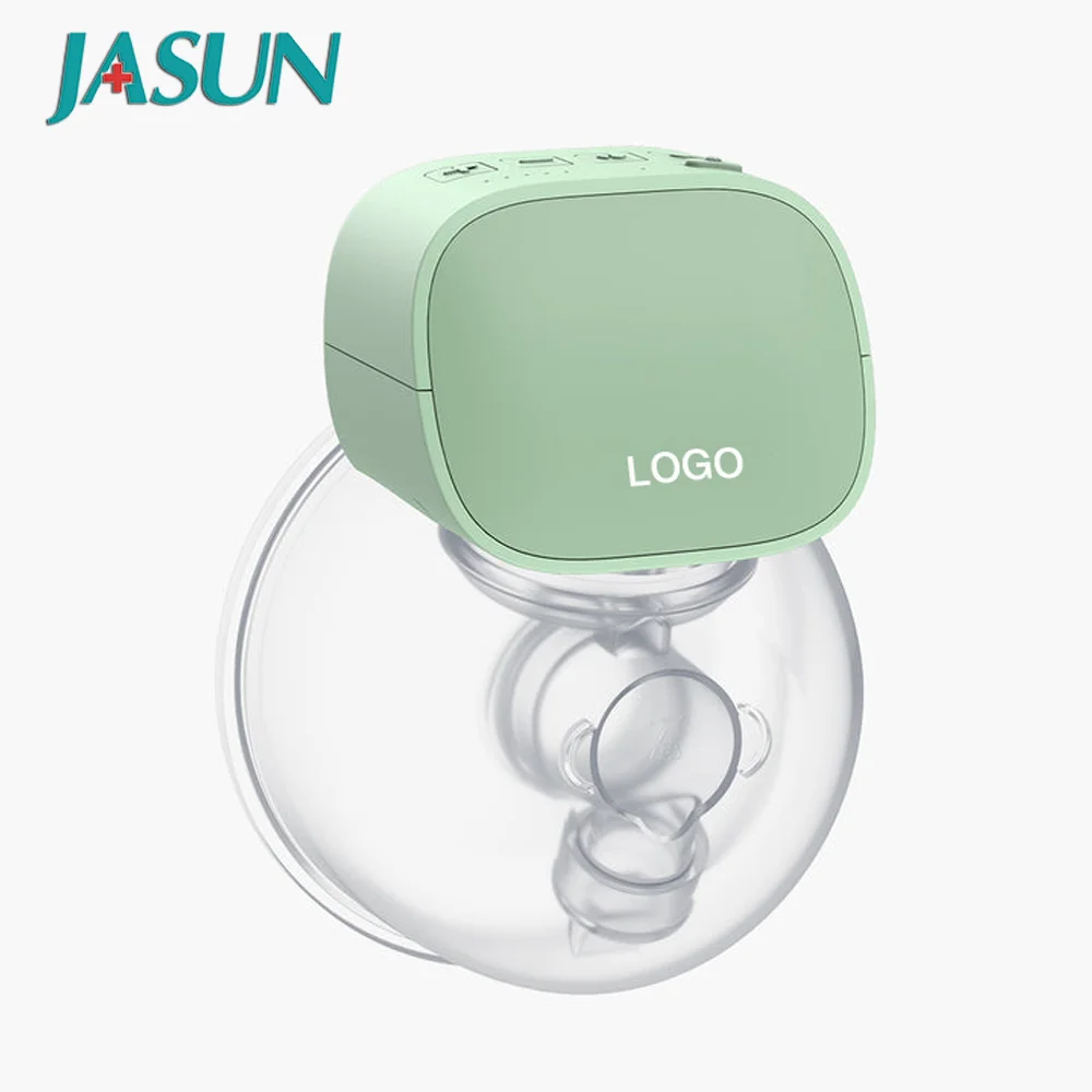 

JASUN Portable Rechargeable Silicon Hands Free Baby Milk Wearable Breast Pumps