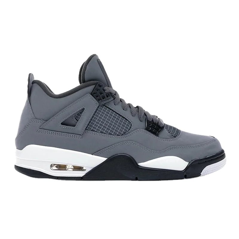 

2021 Mens Basketball Shoes Retro 4 Thunder Pure Cool Gray Military Flight Black Designer Sneakers For Men, 19 colors