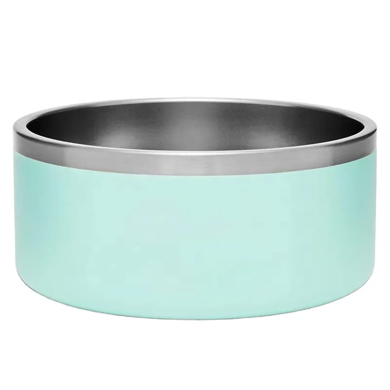 

Pretty Wholesale stainless steel pet bowl for dog Eco- friendly feeding bowls with multiple colors 18-8 animals water bowl