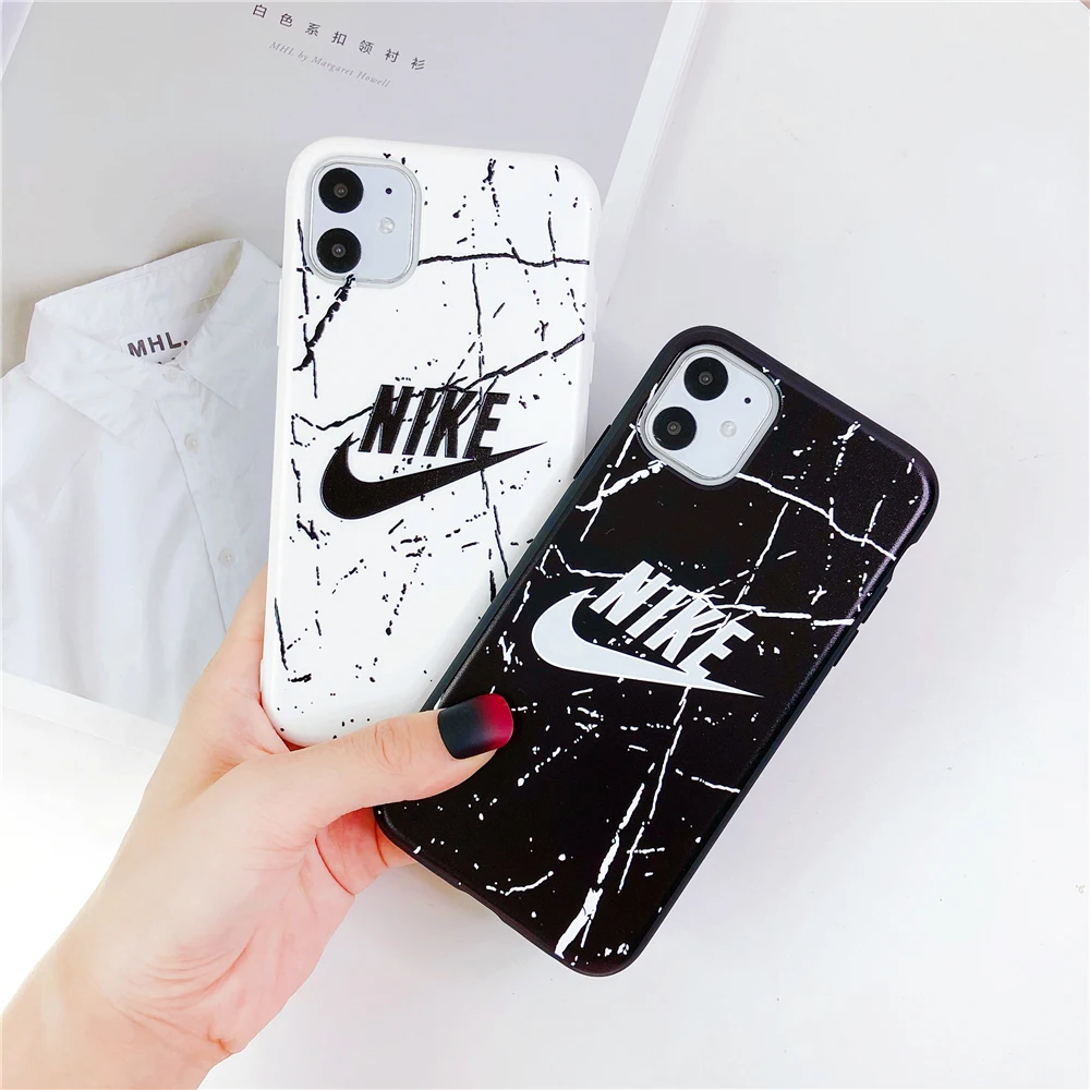 

Popular Sport Style air jordan tpu Phone Case for iPhone 12 11 Pro Xs X XR Max 8 7 SE 6 6S Silicone Cases Soft Black Cover, Black, white