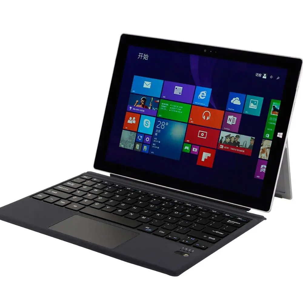 High Quality Wireless Bluetooth Keyboard backlit Keyboard For Microsoft Surface Pro 4 5 6