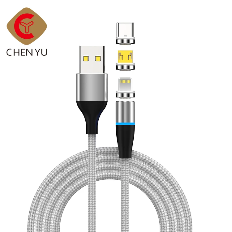 

Factory wholesale Magnet Micro Type C 8 Pin usb data cable for iPhone charger cable