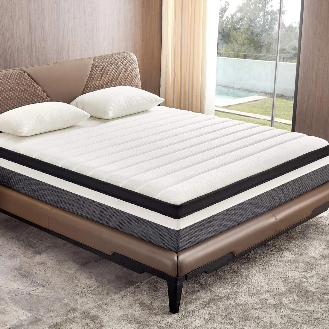 Fr Uk Standard Mattress Hotel Mattress Pocket Spring Mattress Soft And ...