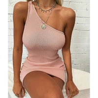 

Sexy Women Summer Midi Bodycon Fashion Custom Design Sleeveless Pullover Dress