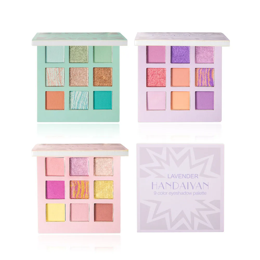 

9-color Pearlescent Matte Mashed Potato Jiugongge Makeup Palette Eyeshadow Palette Private Label