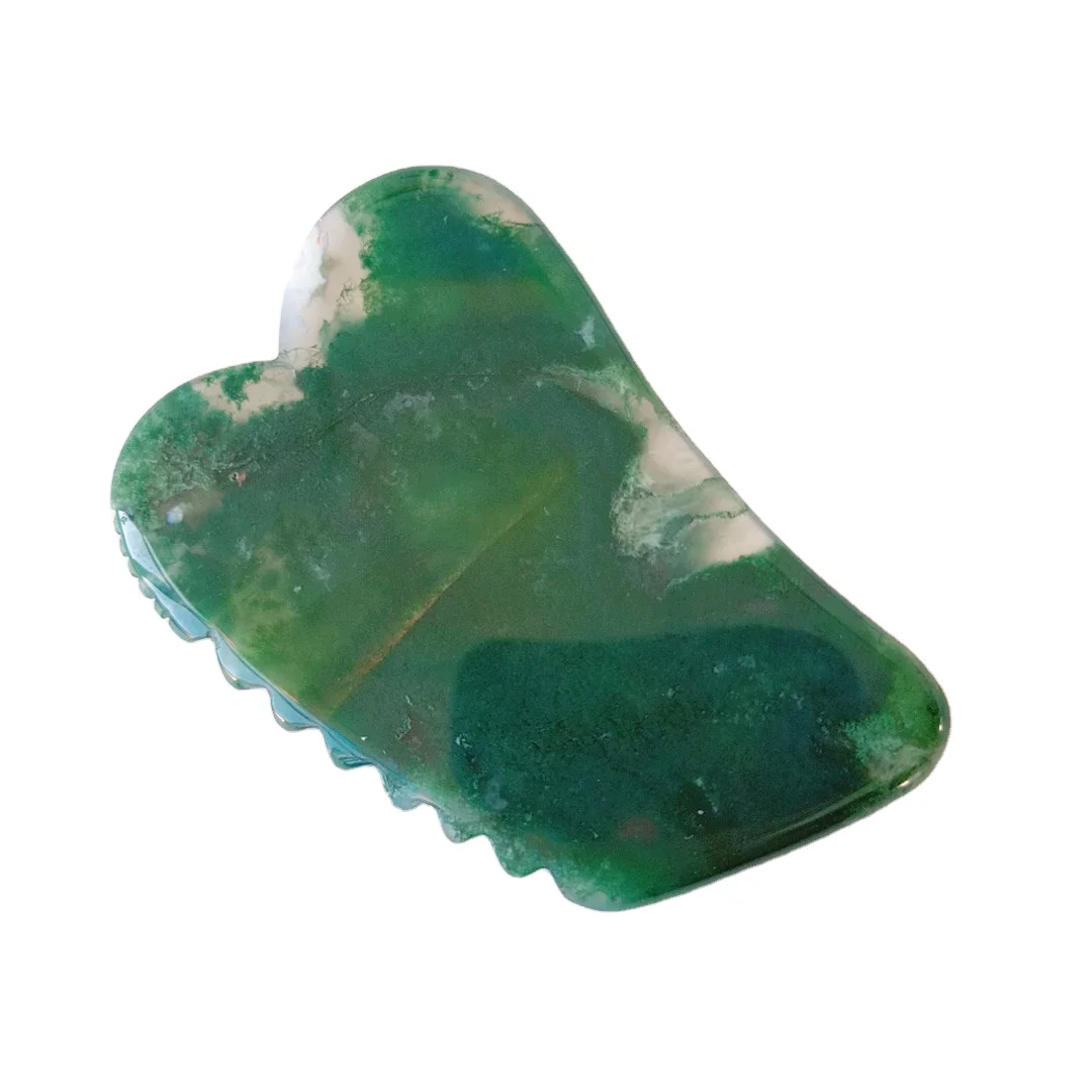 

2020 Hot Selling Gua Sha Scraping Massage Rose Guasha Board in jagged square shape Shape for female Beauty