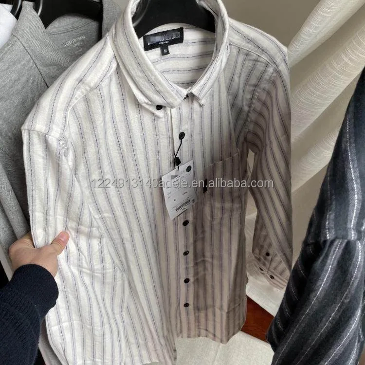 

Good Quality fashionable item Best Quality mens cotton shirt export quality from China Men's casual Shirts