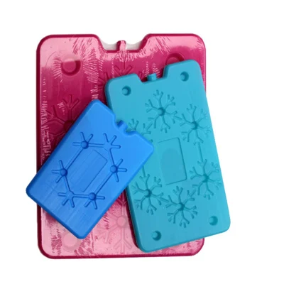 

HDPE food grade gel ice brick,CMC cold pack ice box for food delivery