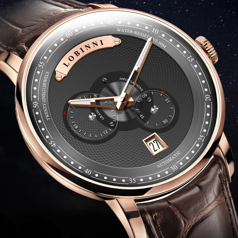

OEM brand your own watches Custom Logo Casual Mechanical new watch