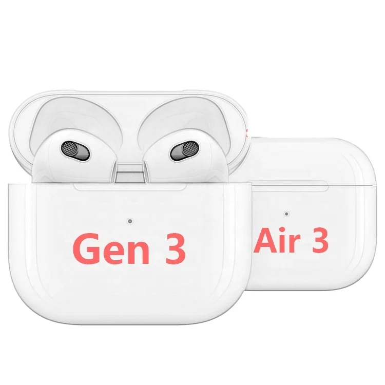 

Play 6 hours wireless earphone with wireless charging case spatial audio Original 1:1 clone 3rd generation Gen 3 Aire 3 pods pro