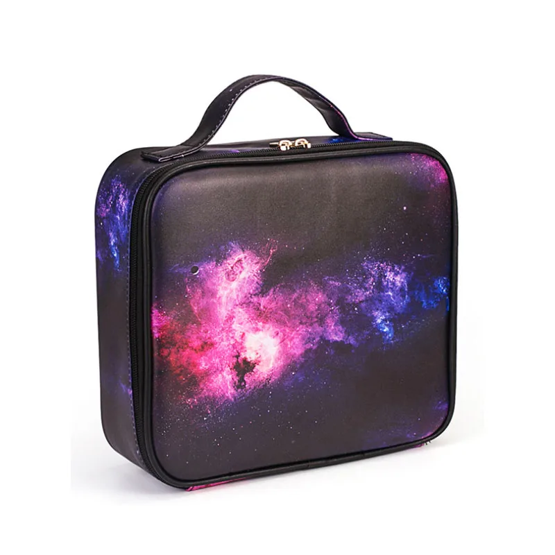 

Makeup Case Travel Makeup Bag Cosmetic Bag Makeup Train Case for Women Brush Storage Box Organizer Holder