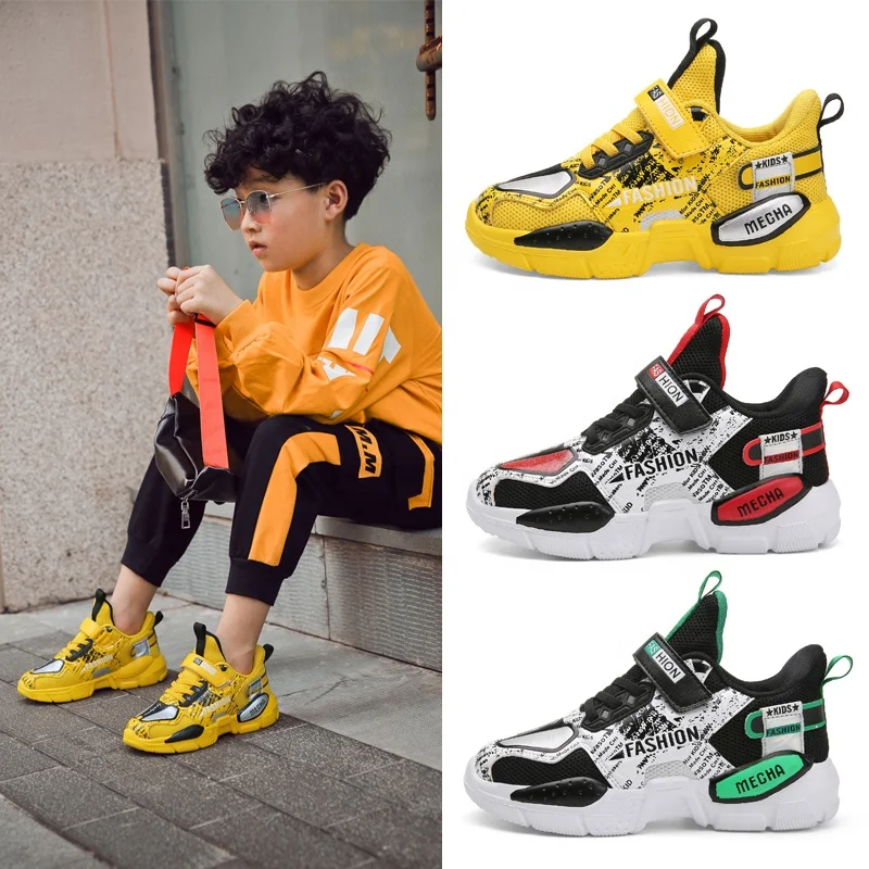 

2021 New Arrival High Quality Cool Style Light Weight Children Casual Sports Shoes For Kids Sneakers Shoes For Boys