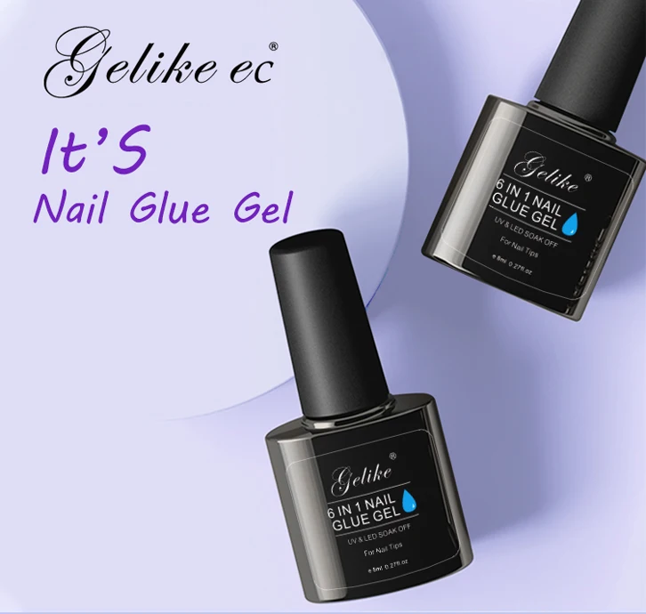 

Factory price nail gel glue hot selling nails UV gel for extensions
