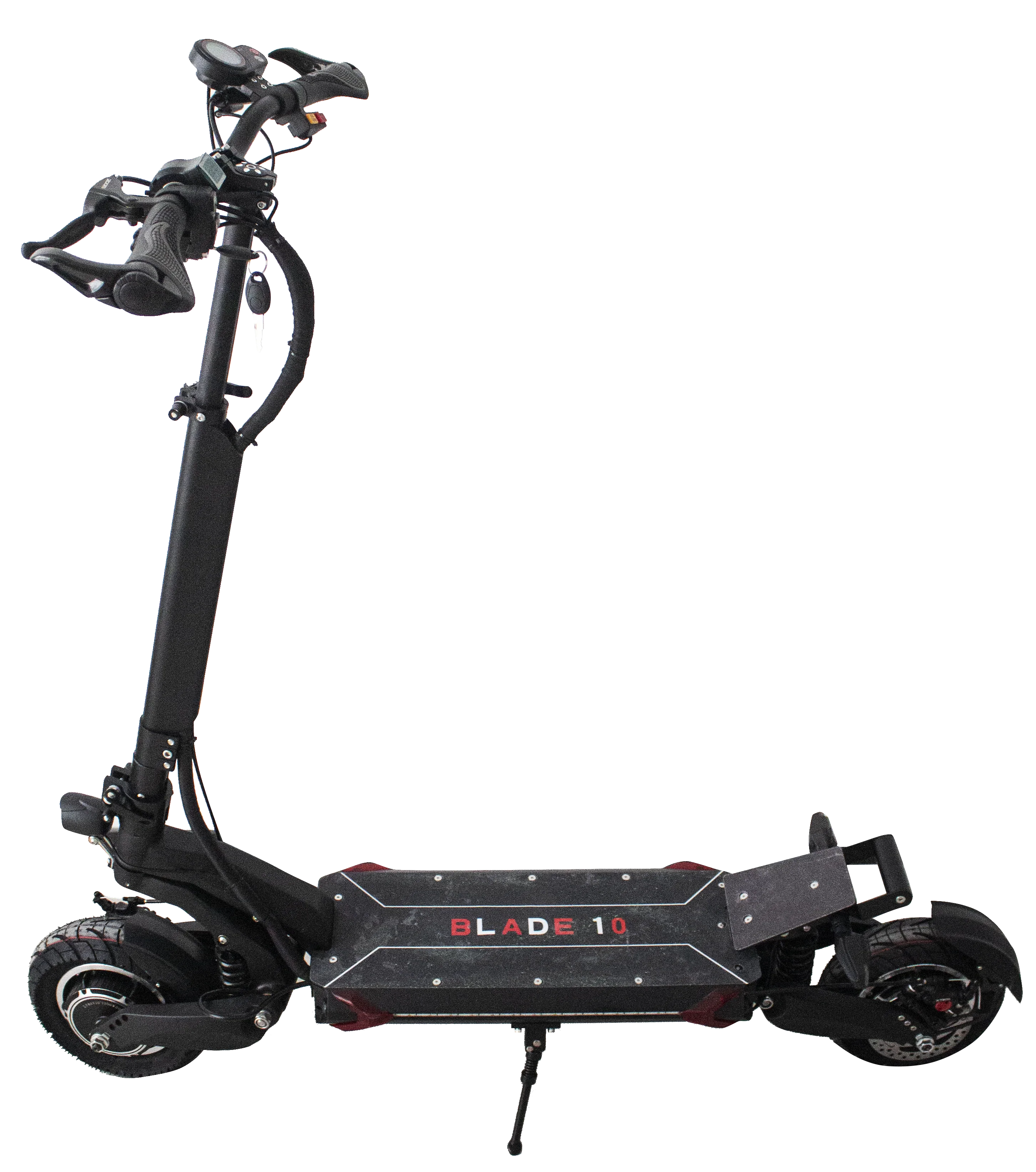

2021 New product Blade 10 double 1200W motor 10 inch big size dual spring suspension adult folding electric kick scooter