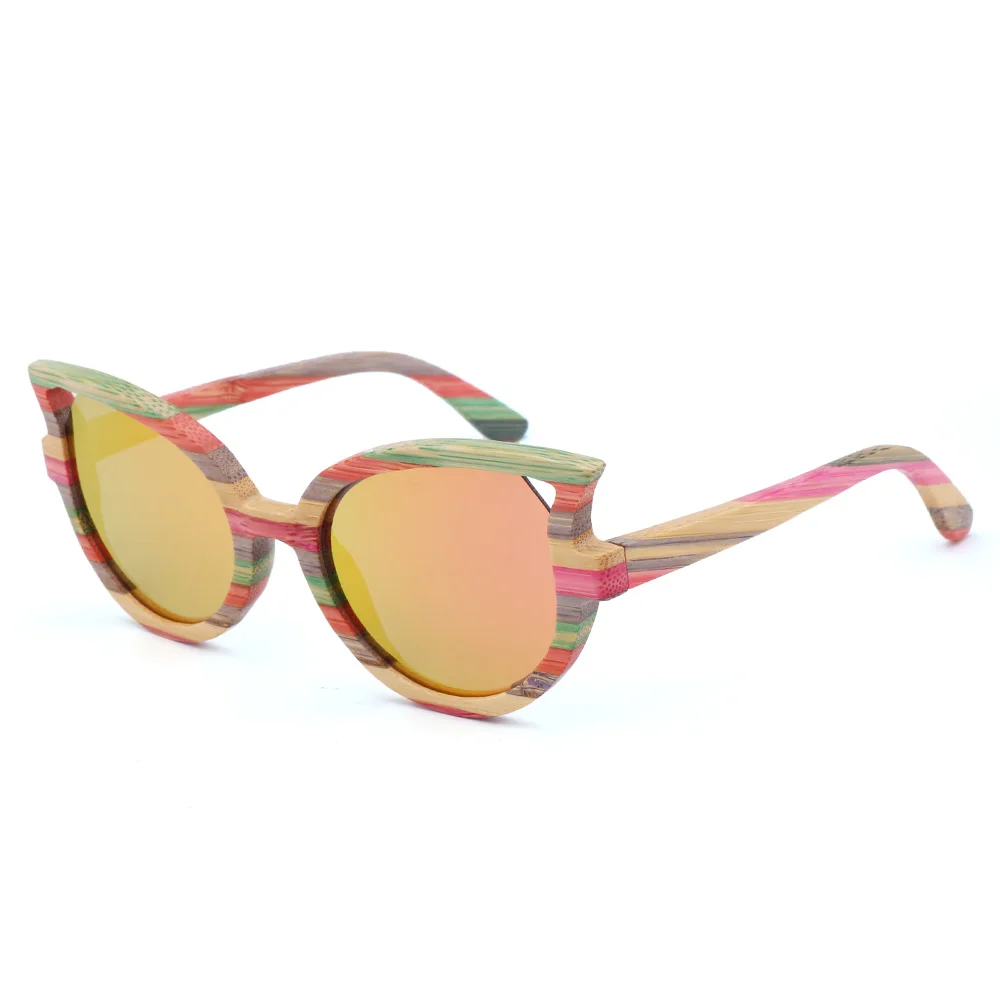 

Color Gradient Oversized Metal 2020 Clear Frame New Fashion Cat Cae Eye Butterfly Sun Glasses Women