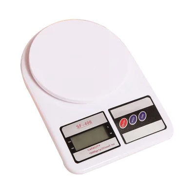 

P1139 10kg Kitchen Electronic weighing Scale Coffee herbs Scales, White