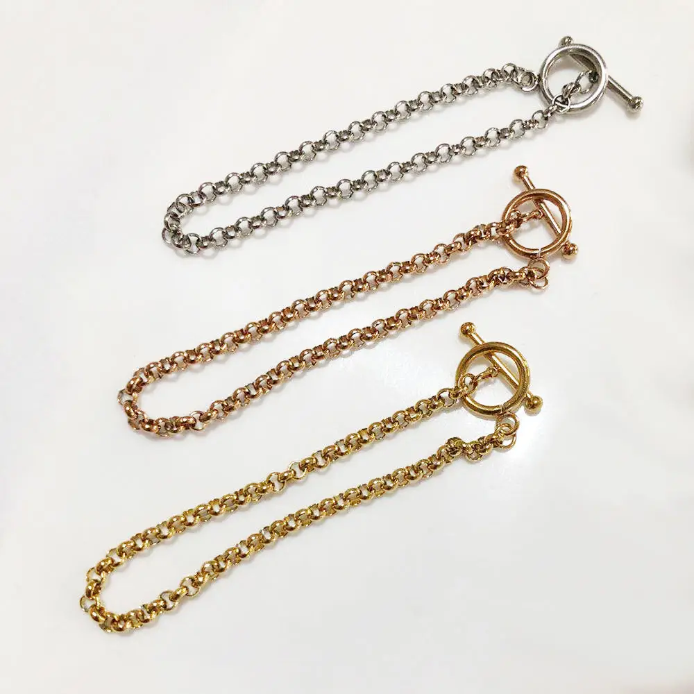 

Romantic Party Jewelry DIY Charm Bracelet Women fashion jewelry 304 stainless steel OT bracelet accessories