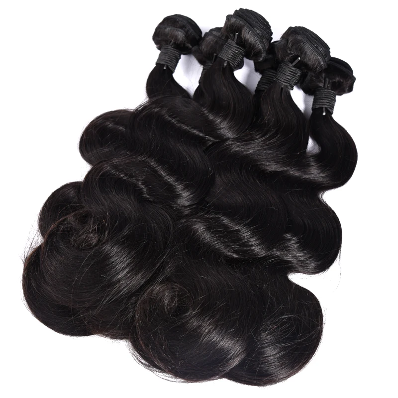 

grade 10a wholesale cuticle align brazilian textured body wave 100% virgin raw human hair 3 bundles with lace closure