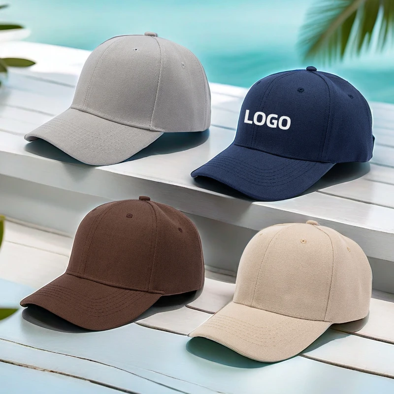 Worn-out Outdoor Denim Printed Old Baseball Cap With Logo Flag Baseball Classic Usa Embroidered Cowgirl Hat Custom Cap Male