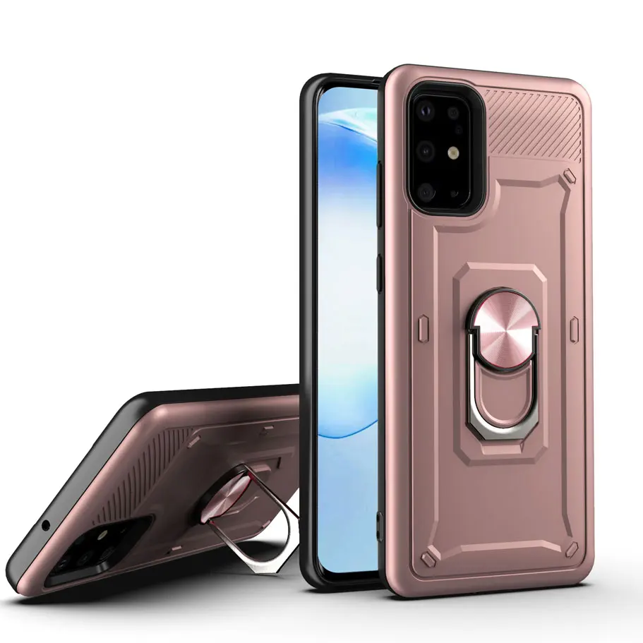 

Magnetic Car Holder Shockproof Back Cover Case for Redmi A3, Multicolor