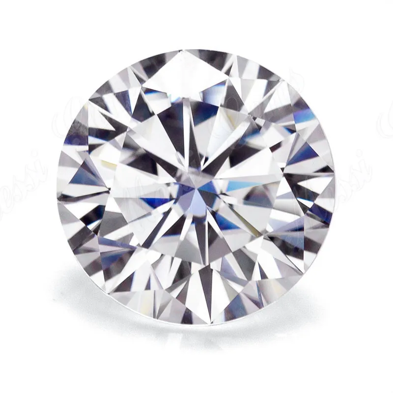 

Messi gems free shipping wholesale 4mm DEF white VVS round brilliant cut Synthetic moissanite diamonds, White def