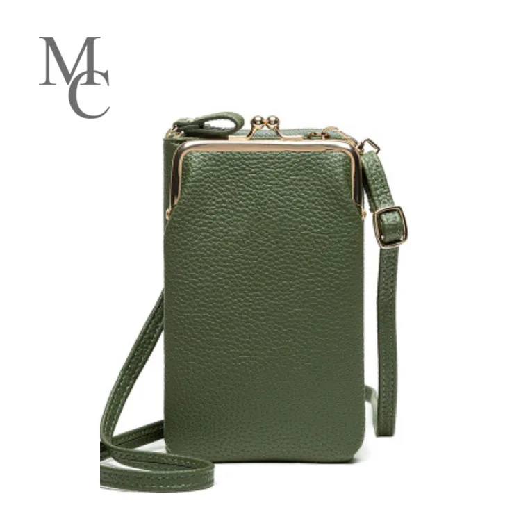 

New Design Low Price Custom Messenger Crossbody Shoulder Bag Clip Wallet Purse For Women