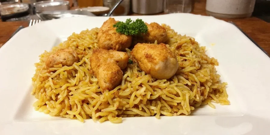Creative garnishing ideas for Arroz con Pollo