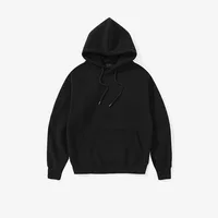 

High quality street wear sport black pullover sweatshirt hoodie for women