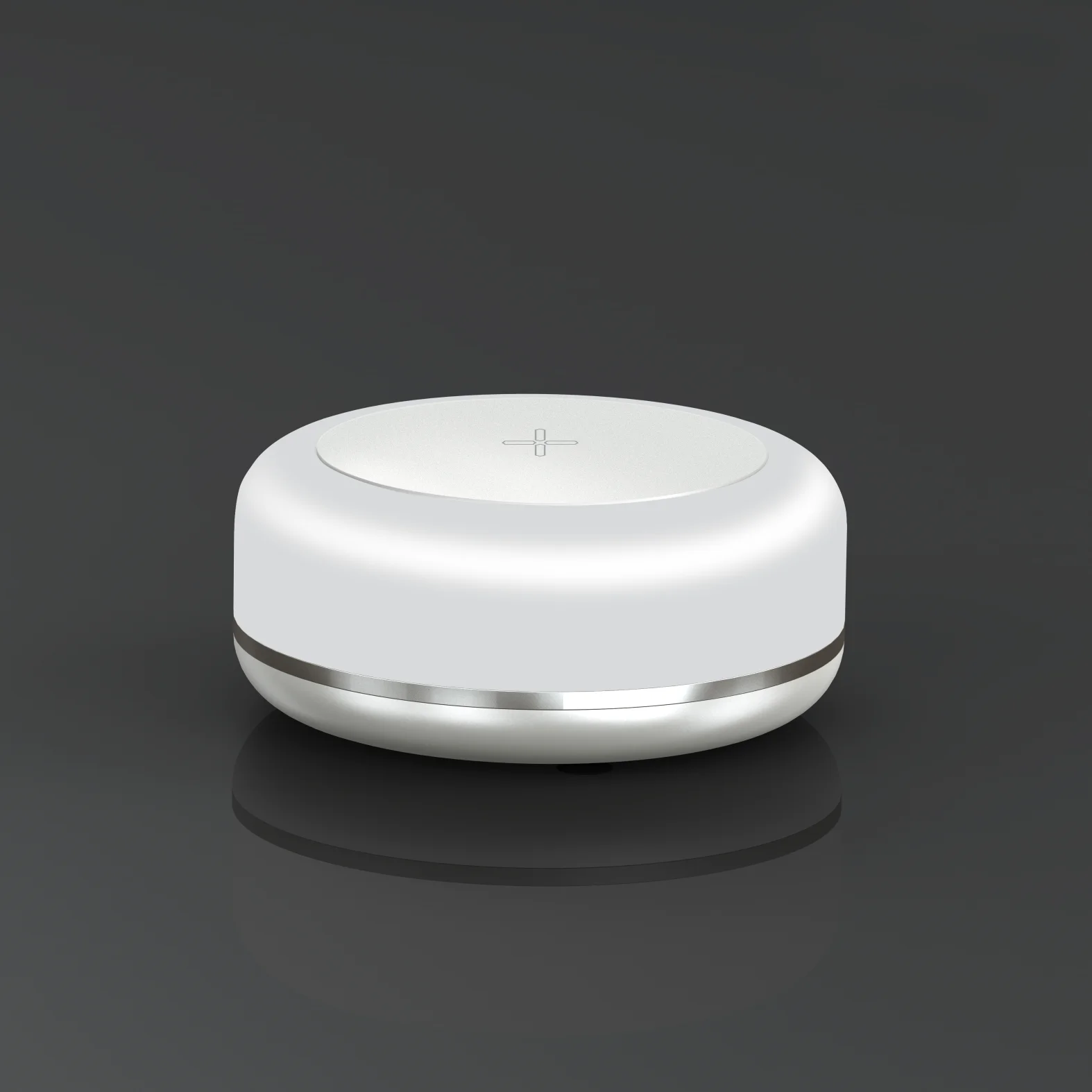 

2020 hot Selling Wireless Charger Crystal Round Charging Pad for Phone