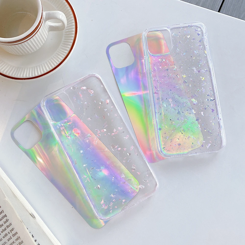 

Hotsale Shinning Laser Rhombus Phone Case For Iphone X