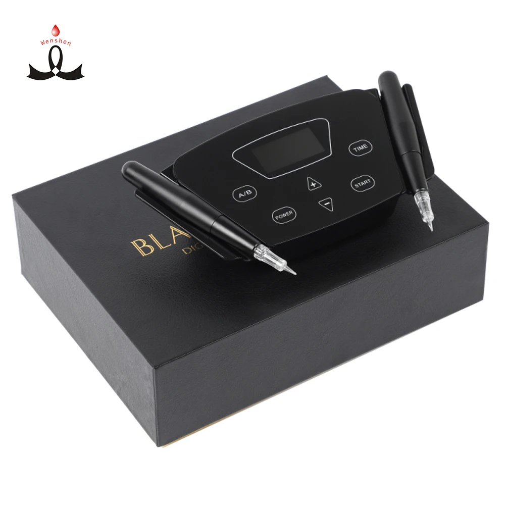 

Lushcolor OEM Permanent Makeup Machine Black Pearl 3.0 Machine for PMU/SPMU and Microneedling