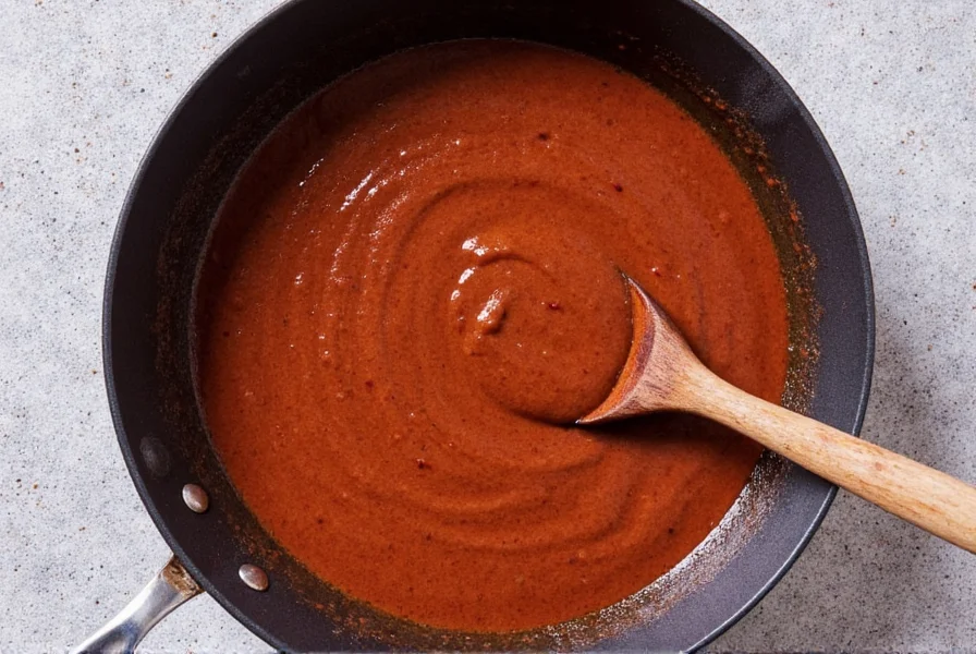 Mole sauce served with traditional dishes
