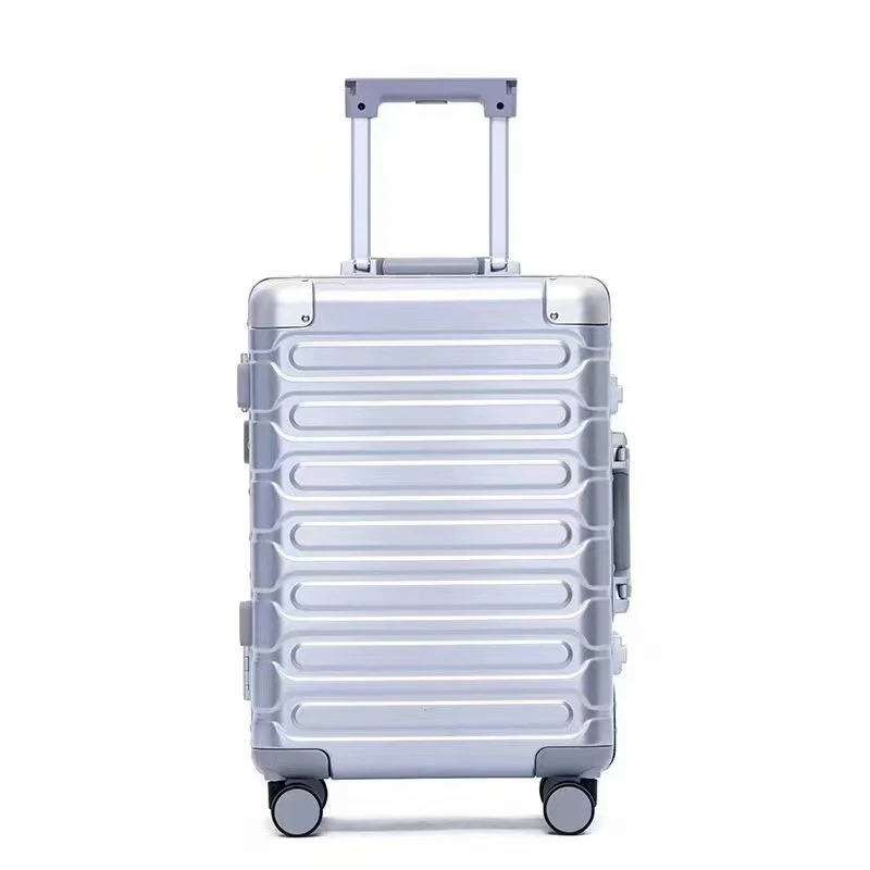 

aluminium luggage trolley travel luggage suitcase, Customized